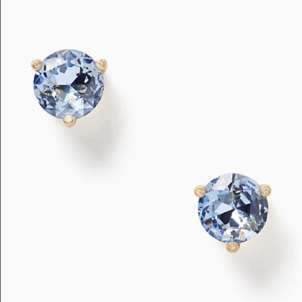 NWT Kate Spade Rise and Shine Stud Earrings Blue Large - Picture 5 of 14